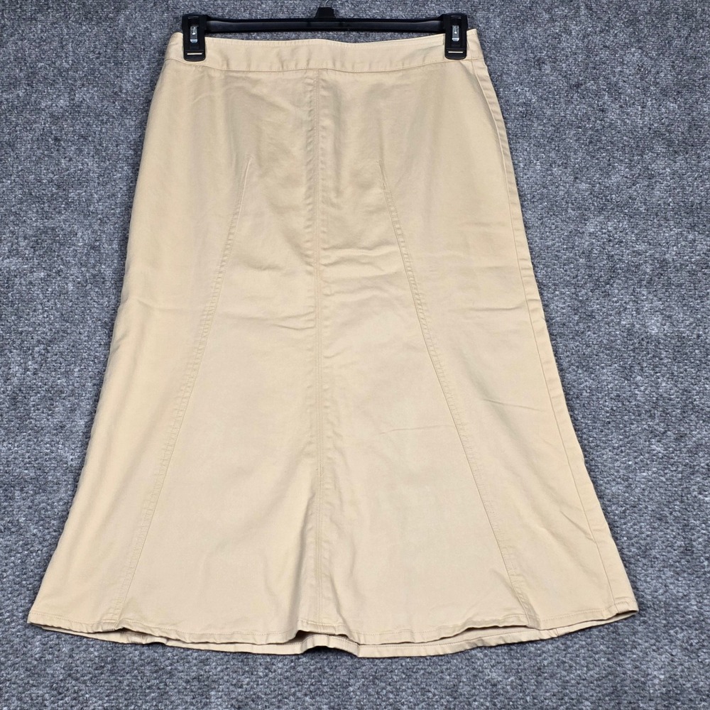 Talbots Beige A-Line Skirt